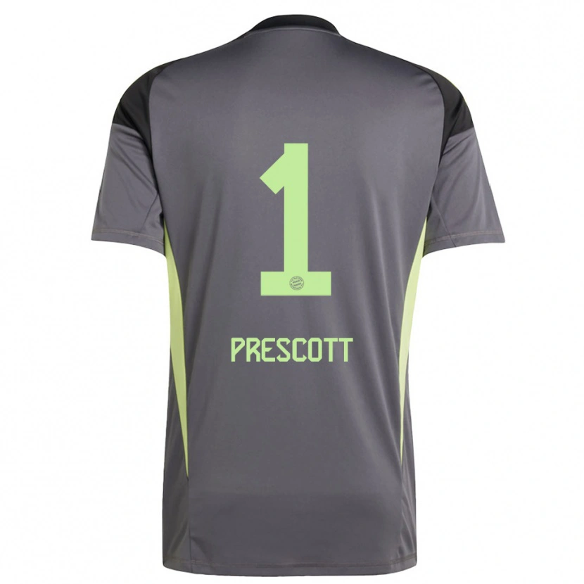 Danxen Heren Leonard Prescott #1 Zwart Groen Geel Keepersshirt 2025/26 T-Shirt België