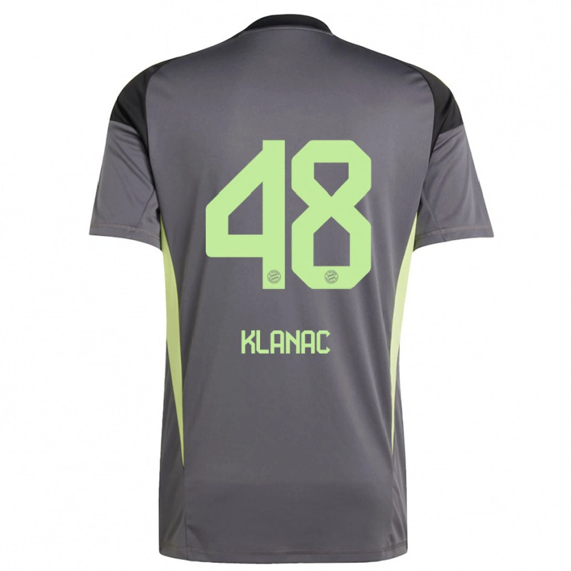 Danxen Heren Leon Klanac #48 Zwart Groen Geel Keepersshirt 2025/26 T-Shirt België
