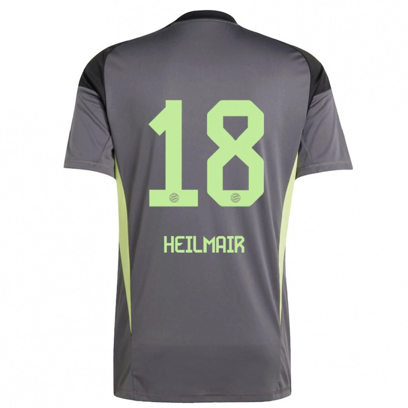 Danxen Heren Hannes Heilmair #18 Zwart Groen Geel Keepersshirt 2025/26 T-Shirt België
