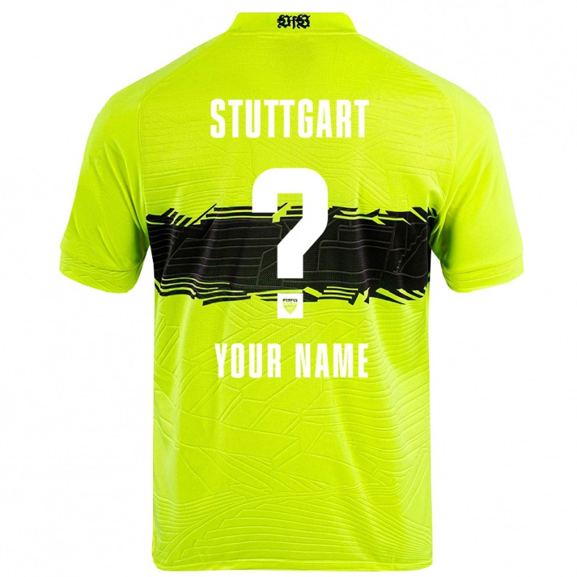 Danxen Heren VfB Stuttgart Groen Geel Zwart Keepersshirt 2025/26 T-Shirt België