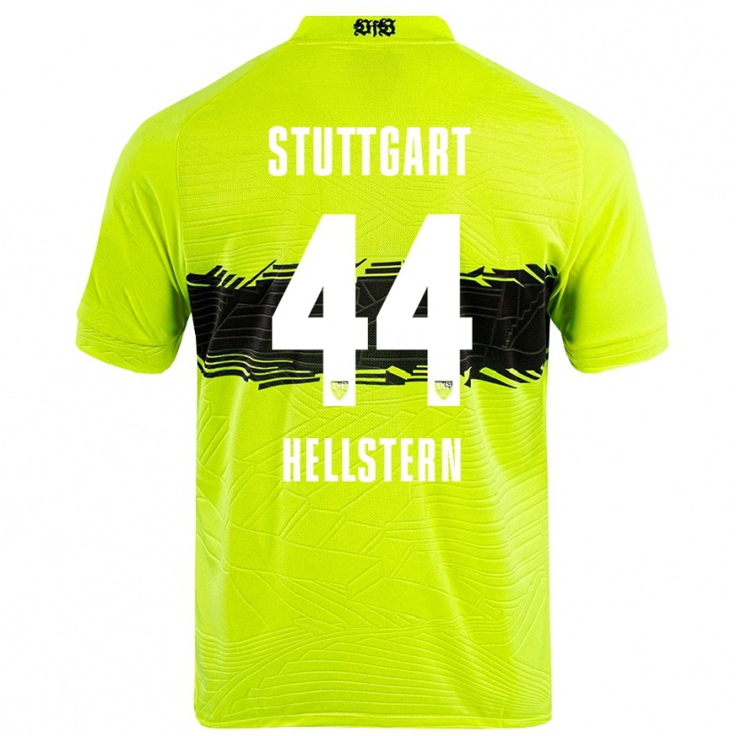 Danxen Heren Florian Hellstern #44 Groen Geel Zwart Keepersshirt 2025/26 T-Shirt België