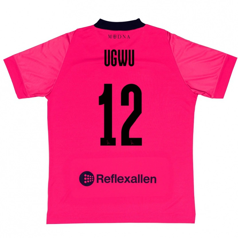 Danxen Heren Ferdinand Ugwu #12 Dieproze Zwart Keepersshirt 2025/26 T-Shirt België