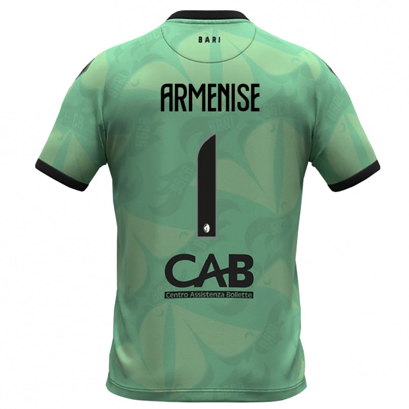 Danxen Heren Gaetano Armenise #1 Donker Zeegroen Keepersshirt 2025/26 T-Shirt België