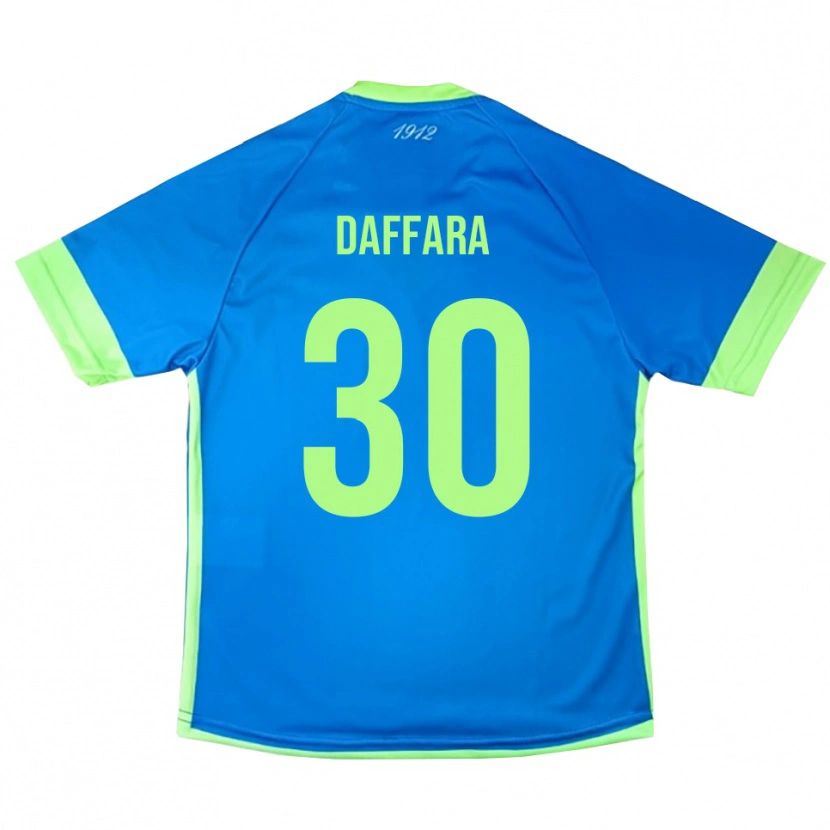 Danxen Heren Giovanni Daffara #30 Blauw Groen Geel Keepersshirt 2025/26 T-Shirt België
