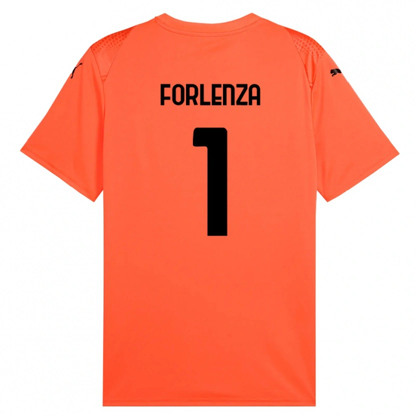Danxen Heren Carlo Forlenza #1 Oranje Zwart Keepersshirt 2025/26 T-Shirt België