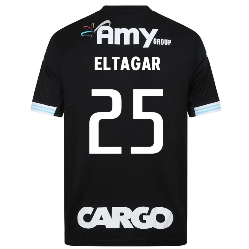 Danxen Heren Barak Eltagar #25 Wit Zwart Keepersshirt 2025/26 T-Shirt België