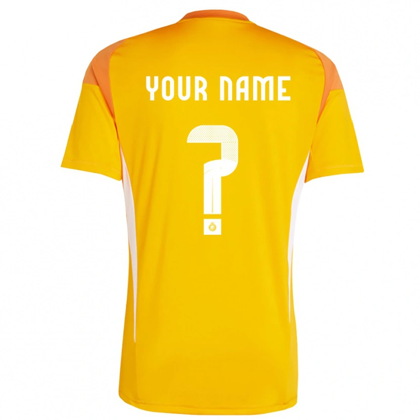Danxen Heren Al-Nassr Oranje Geel Wit Keepersshirt 2025/26 T-Shirt België