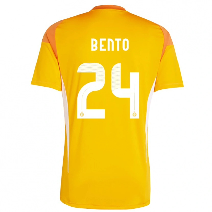 Danxen Heren Bento #24 Oranje Geel Wit Keepersshirt 2025/26 T-Shirt België