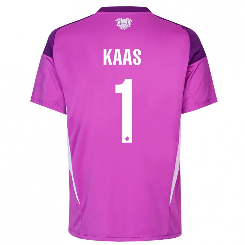 Danxen Heren Anna Kaas #1 Lila Paars Wit Keepersshirt 2025/26 T-Shirt België