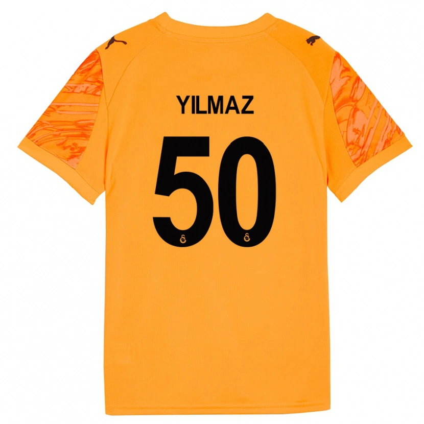 Danxen Heren Jankat Yılmaz #50 Donker Oranje Zwart Keepersshirt 2025/26 T-Shirt België
