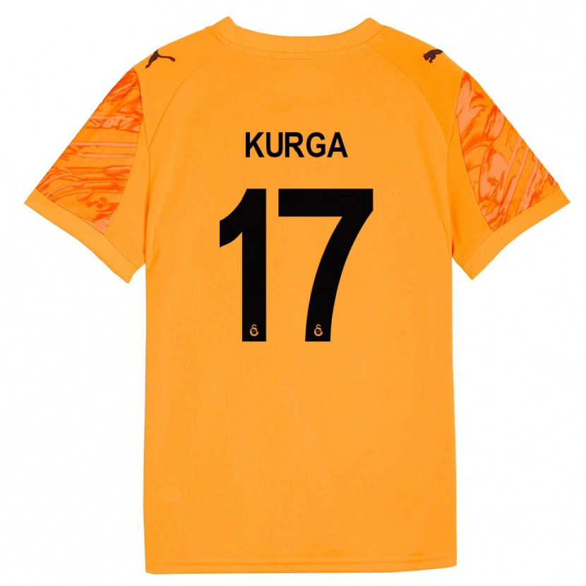 Danxen Heren Handan Kurğa #17 Donker Oranje Zwart Keepersshirt 2025/26 T-Shirt België