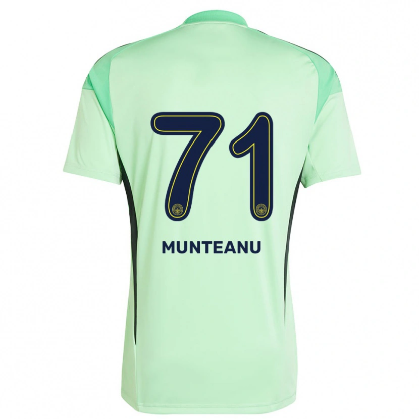 Danxen Heren Natalia Munteanu #71 Licht Groen Zwart Keepersshirt 2025/26 T-Shirt België