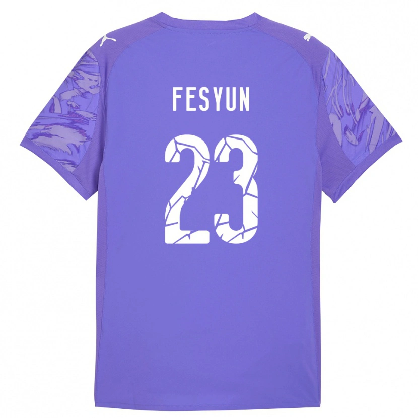 Danxen Heren Kiril Fesyun #23 Lila Paars Keepersshirt 2025/26 T-Shirt België