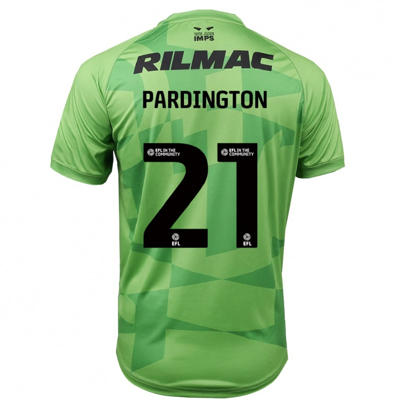 Danxen Heren Jamie Pardington #21 Lichtgroen Keepersshirt 2025/26 T-Shirt België