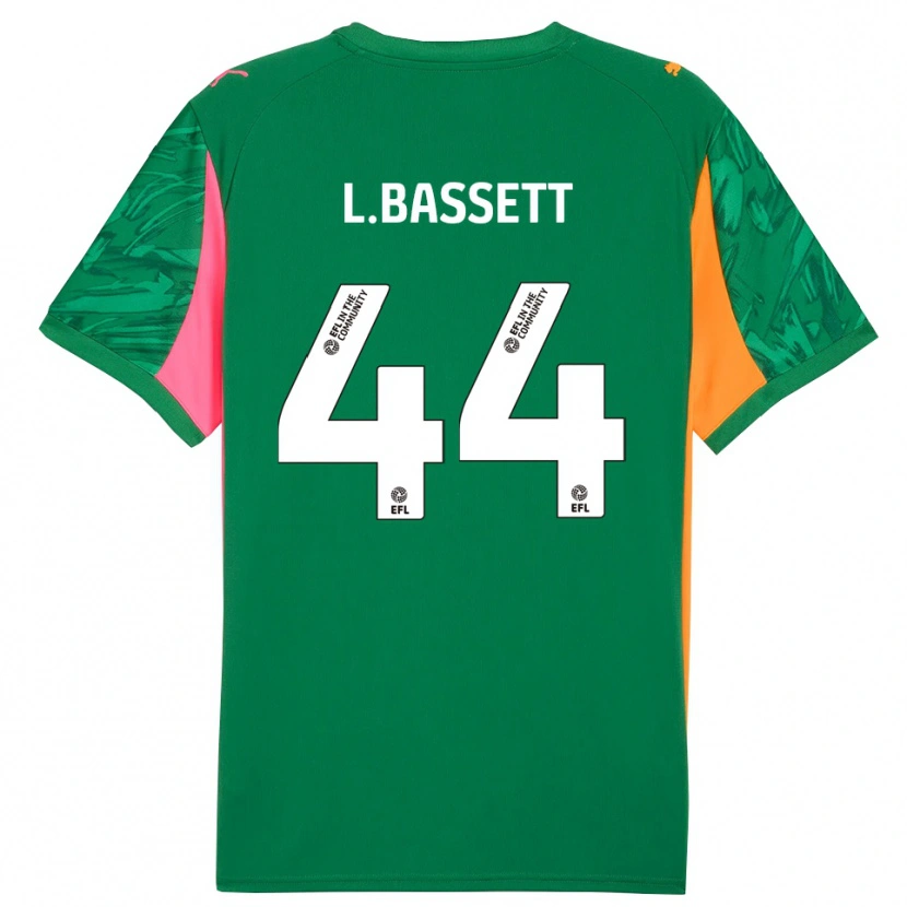 Danxen Heren Louis Bassett #44 Groen Oranje Roze Keepersshirt 2025/26 T-Shirt België
