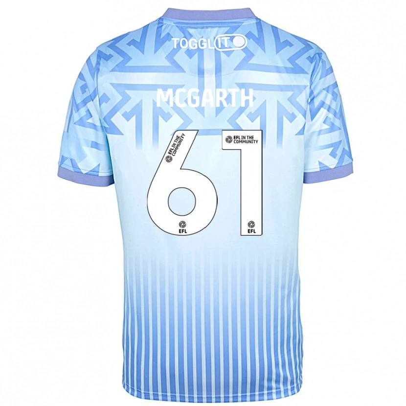 Danxen Heren Ethan McGarth #61 Lichtblauw Wit Keepersshirt 2025/26 T-Shirt België