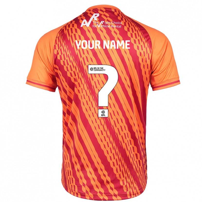 Danxen Heren Shrewsbury Town Oranje Keepersshirt 2025/26 T-Shirt België