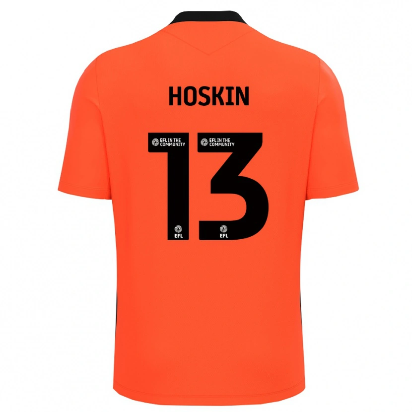 Danxen Heren Owen Hoskin #13 Rood Zwart Keepersshirt 2025/26 T-Shirt België