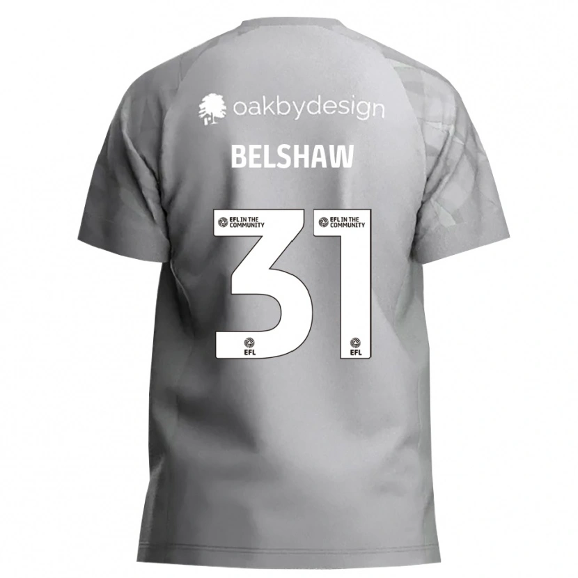 Danxen Heren James Belshaw #31 Donkergrijs Keepersshirt 2025/26 T-Shirt België