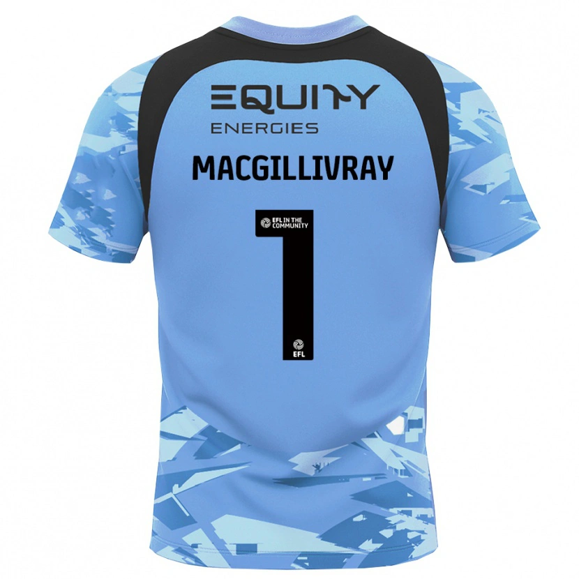 Danxen Heren Craig MacGillivray #1 Lichtblauw Glack Keepersshirt 2025/26 T-Shirt België