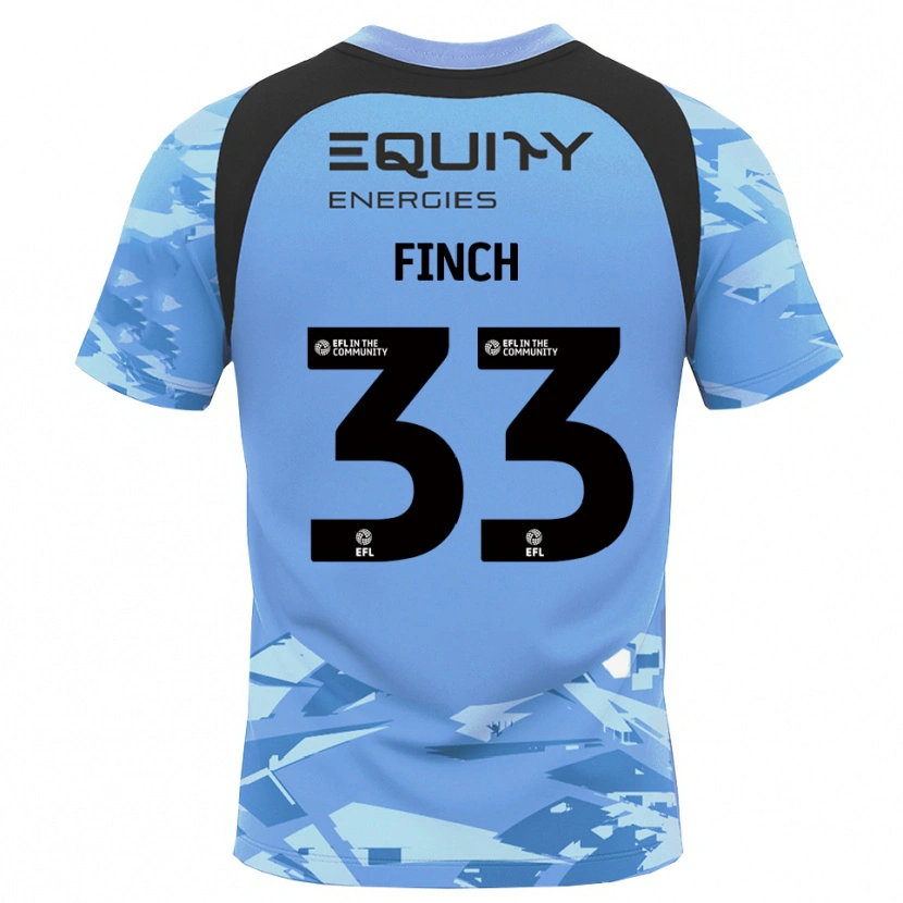 Danxen Heren Tom Finch #33 Lichtblauw Glack Keepersshirt 2025/26 T-Shirt België