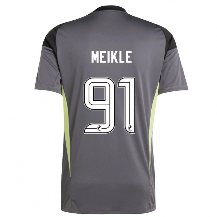 Danxen Heren Jamie Meikle #91 Grijs Wit Keepersshirt 2025/26 T-Shirt België