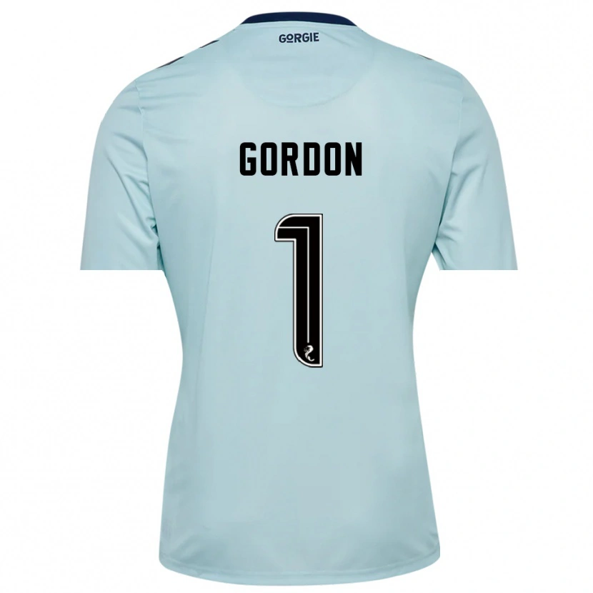 Danxen Heren Craig Gordon #1 Lichtblauw Zwart Keepersshirt 2025/26 T-Shirt België