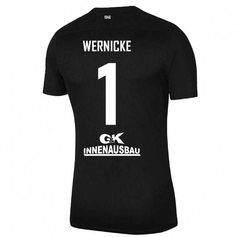Danxen Heren Samuli Wernicke #1 Zwart Wit Keepersshirt 2025/26 T-Shirt België