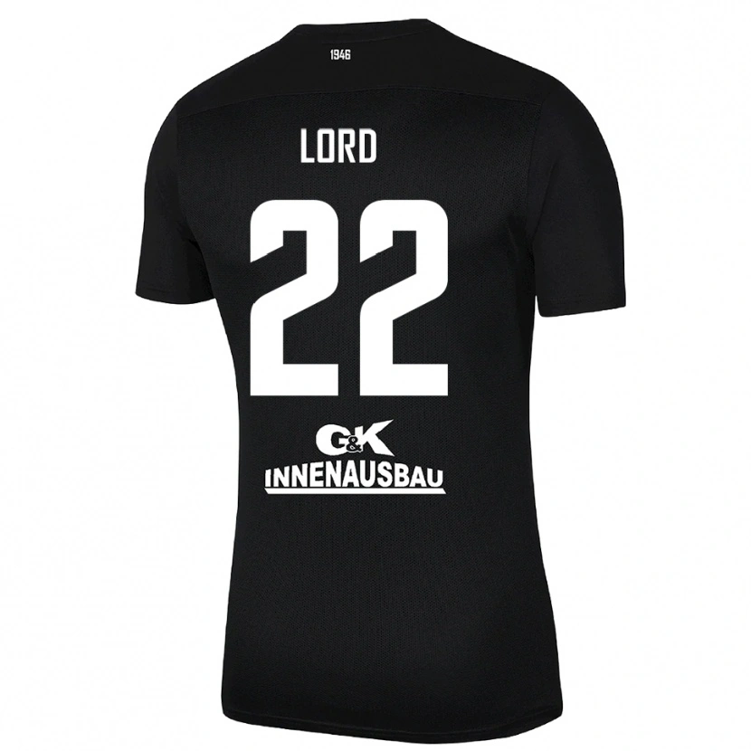 Danxen Heren Louis Lord #22 Zwart Wit Keepersshirt 2025/26 T-Shirt België