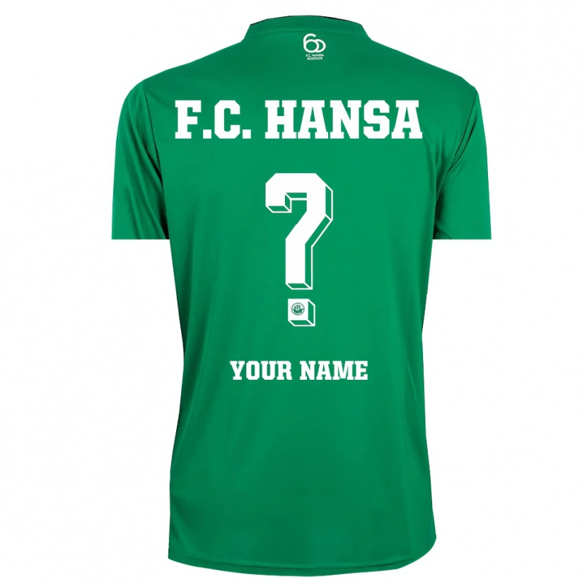 Danxen Heren Hansa Rostock Donkergroen Wit Keepersshirt 2025/26 T-Shirt België