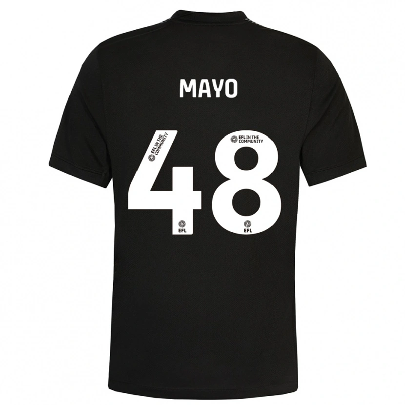 Danxen Heren Bradley Mayo #48 Zwart Wit Keepersshirt 2025/26 T-Shirt België