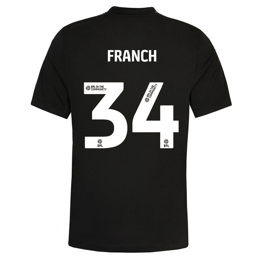 Danxen Heren Adrianna Franch #34 Zwart Wit Keepersshirt 2025/26 T-Shirt België