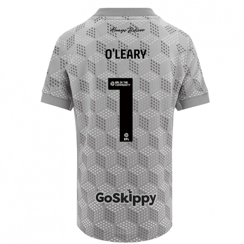 Danxen Heren Max O'Leary #1 Zwart Grijs Keepersshirt 2025/26 T-Shirt België