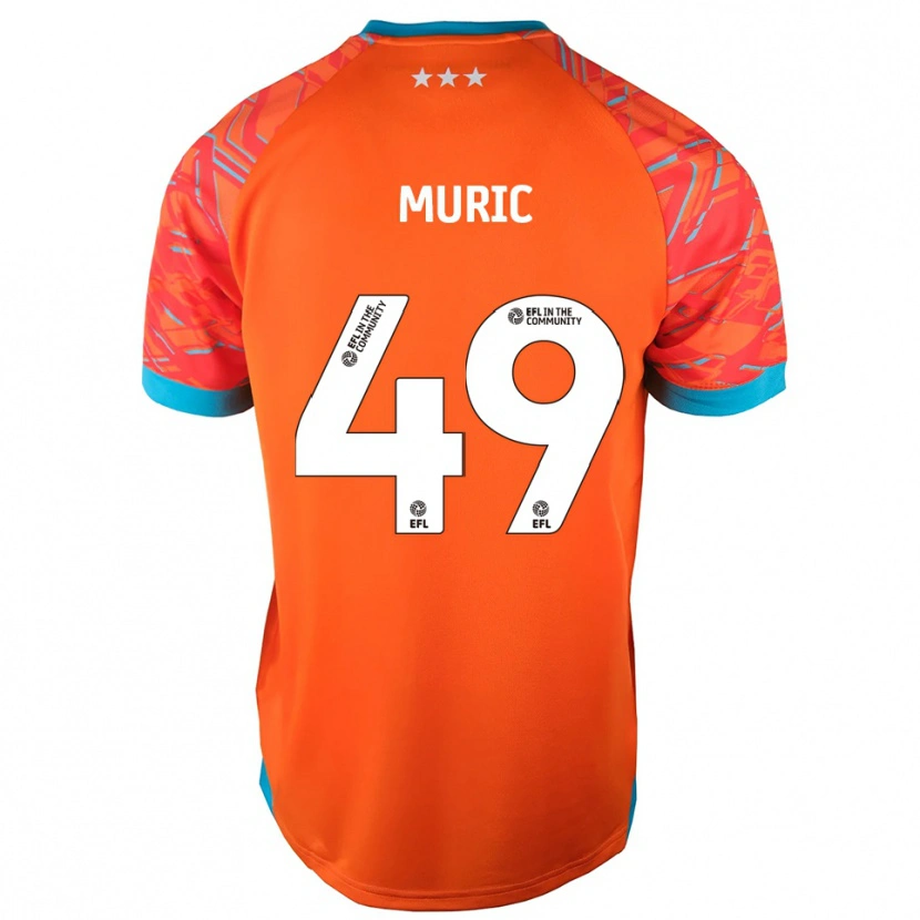 Danxen Heren Arijanet Muric #49 Oranje Wit Keepersshirt 2025/26 T-Shirt België