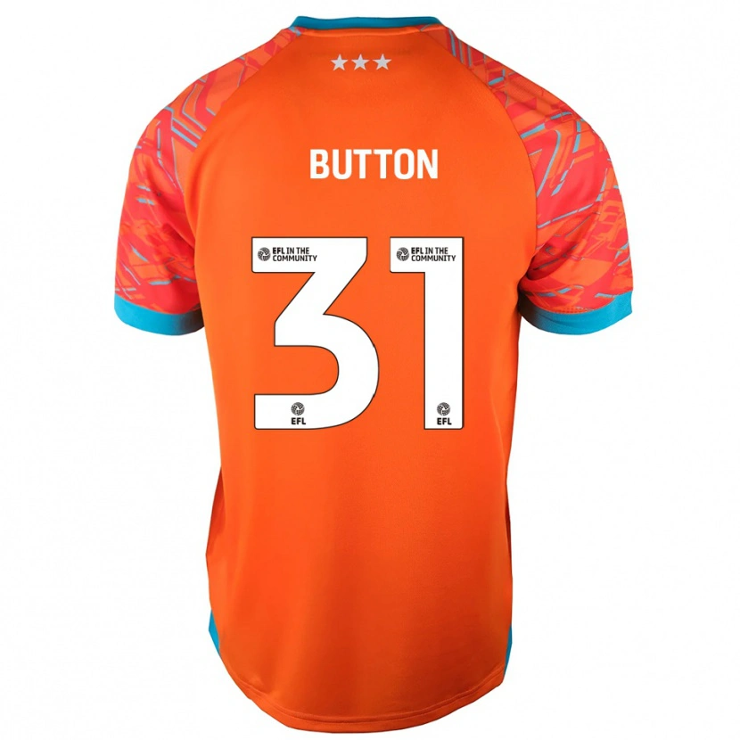 Danxen Heren Laura Hartley #31 Oranje Wit Keepersshirt 2025/26 T-Shirt België