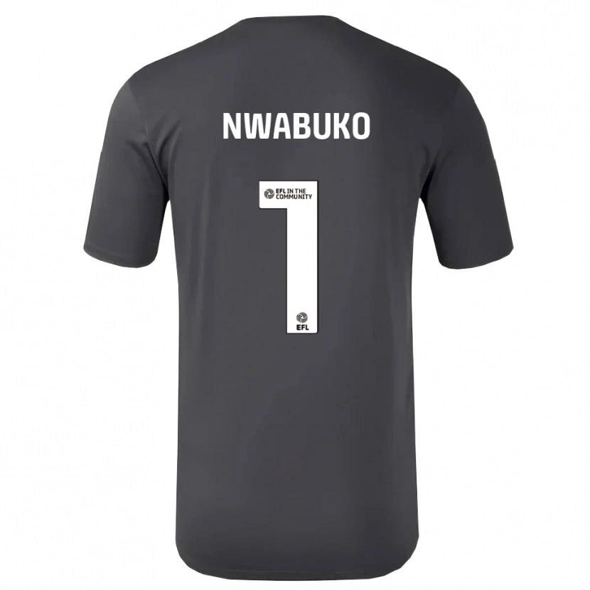 Danxen Heren Sam Nwabuko #1 Zwart Wit Keepersshirt 2025/26 T-Shirt België