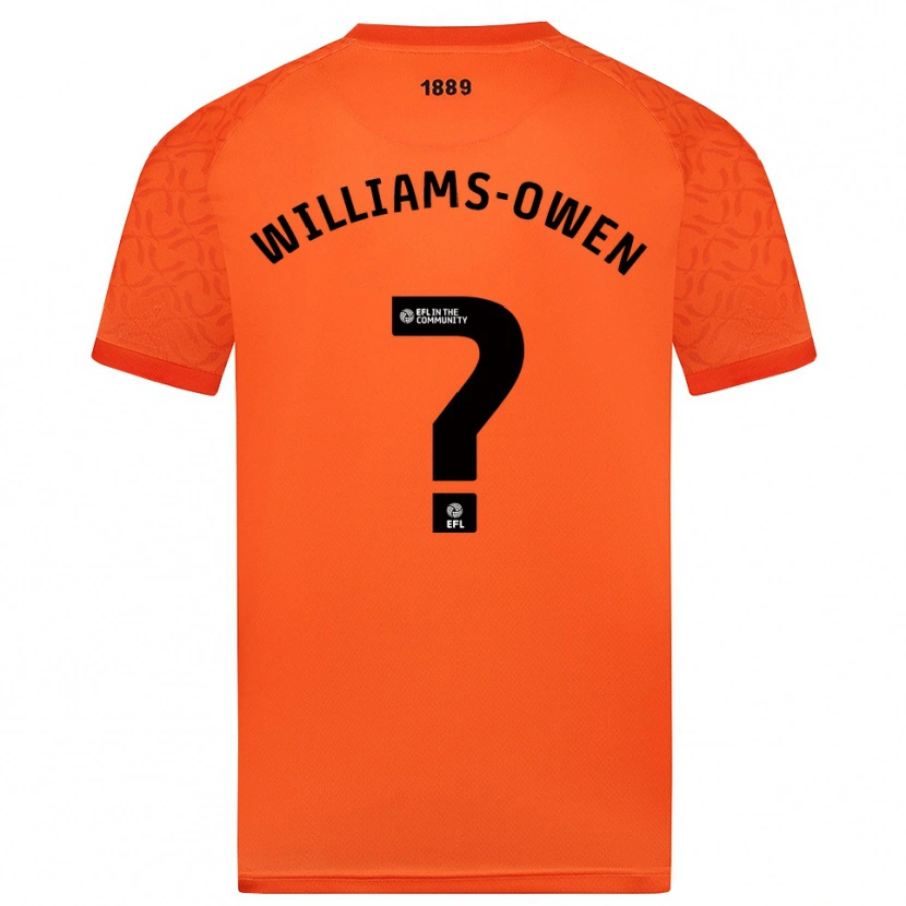 Danxen Heren Brooke Williams-Owen #0 Oranje Zwart Keepersshirt 2025/26 T-Shirt België