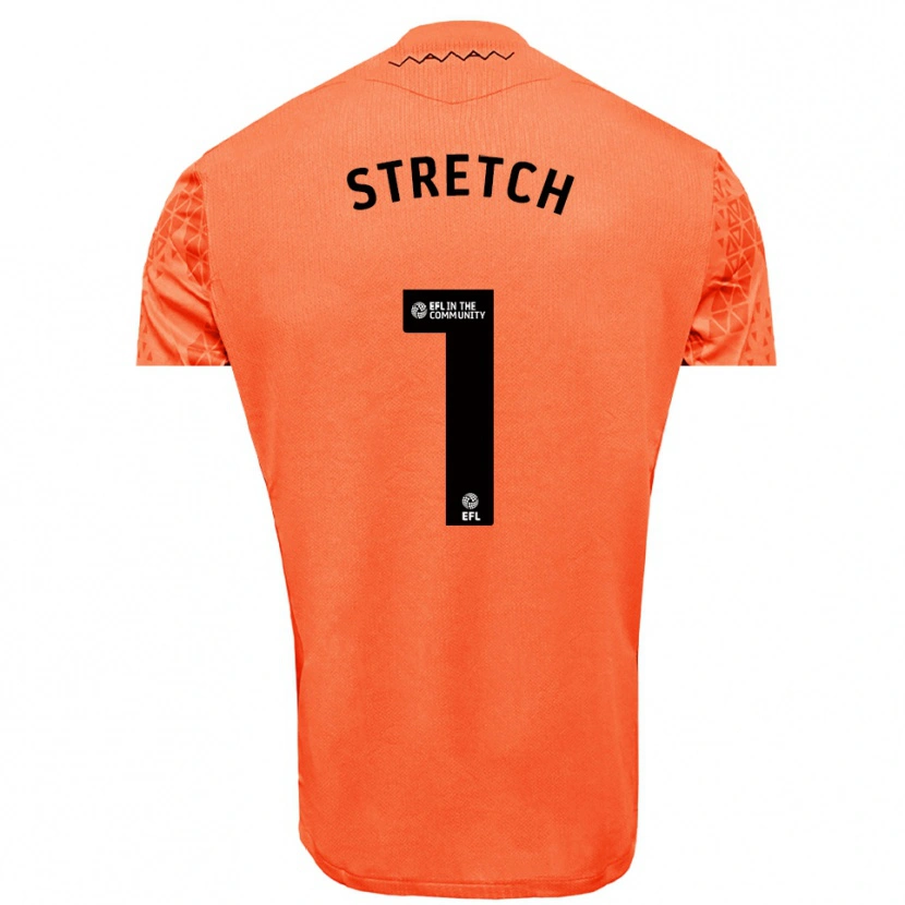 Danxen Heren Logan Stretch #1 Oranje Zwart Keepersshirt 2025/26 T-Shirt België
