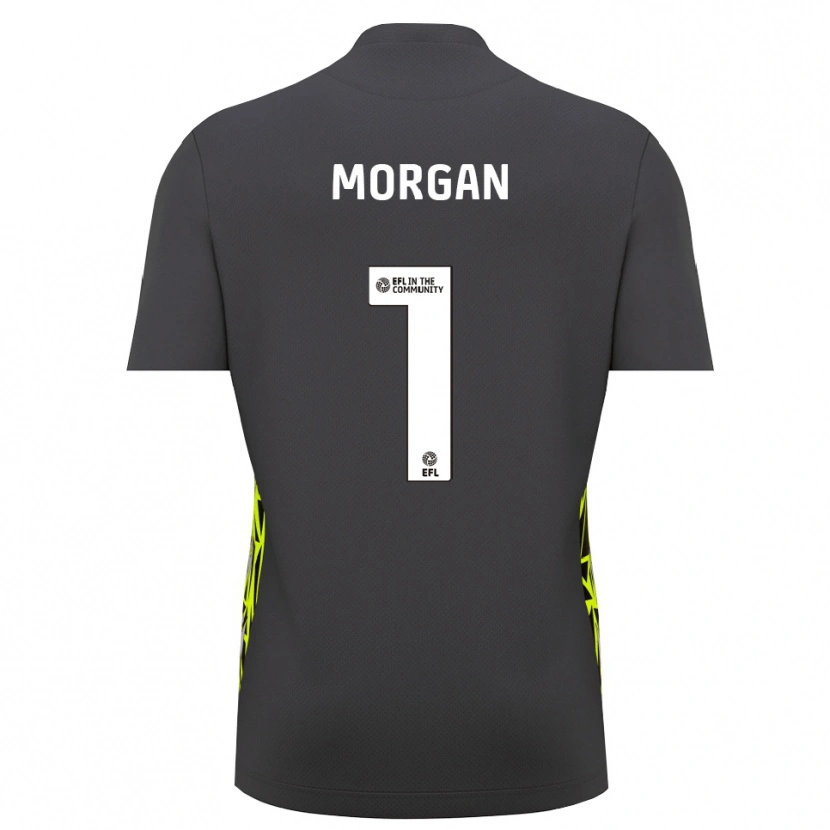 Danxen Heren Delyth Morgan #1 Grijs Bos Groen Keepersshirt 2025/26 T-Shirt België