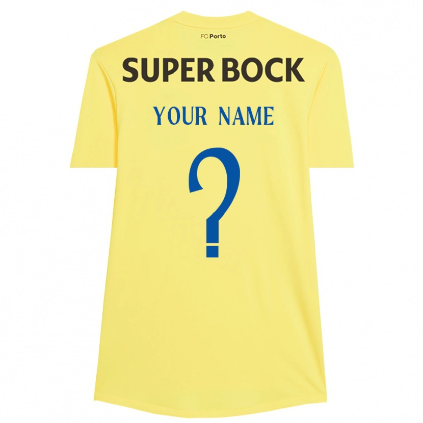 Danxen Heren FC Porto Lichtgeel Zwart Keepersshirt 2025/26 T-Shirt België