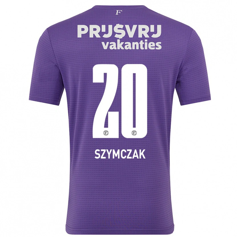 Danxen Heren Oliwia Szymczak #20 Paars Wit Keepersshirt 2025/26 T-Shirt België