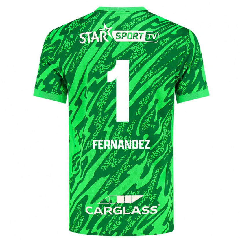 Danxen Heren Elias Gonzalez Fernandez #1 Diepgroen Wit Keepersshirt 2025/26 T-Shirt België