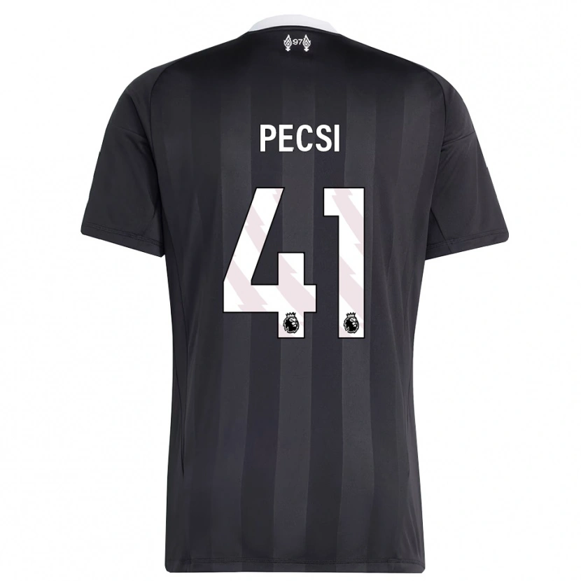 Danxen Heren Ármin Pécsi #41 Zwart Wit Keepersshirt 2025/26 T-Shirt België