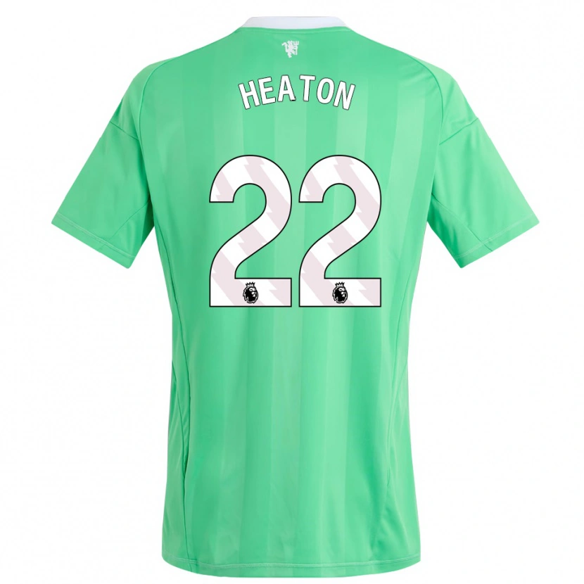Danxen Heren Tom Heaton #22 Smaragdgroen Keepersshirt 2025/26 T-Shirt België