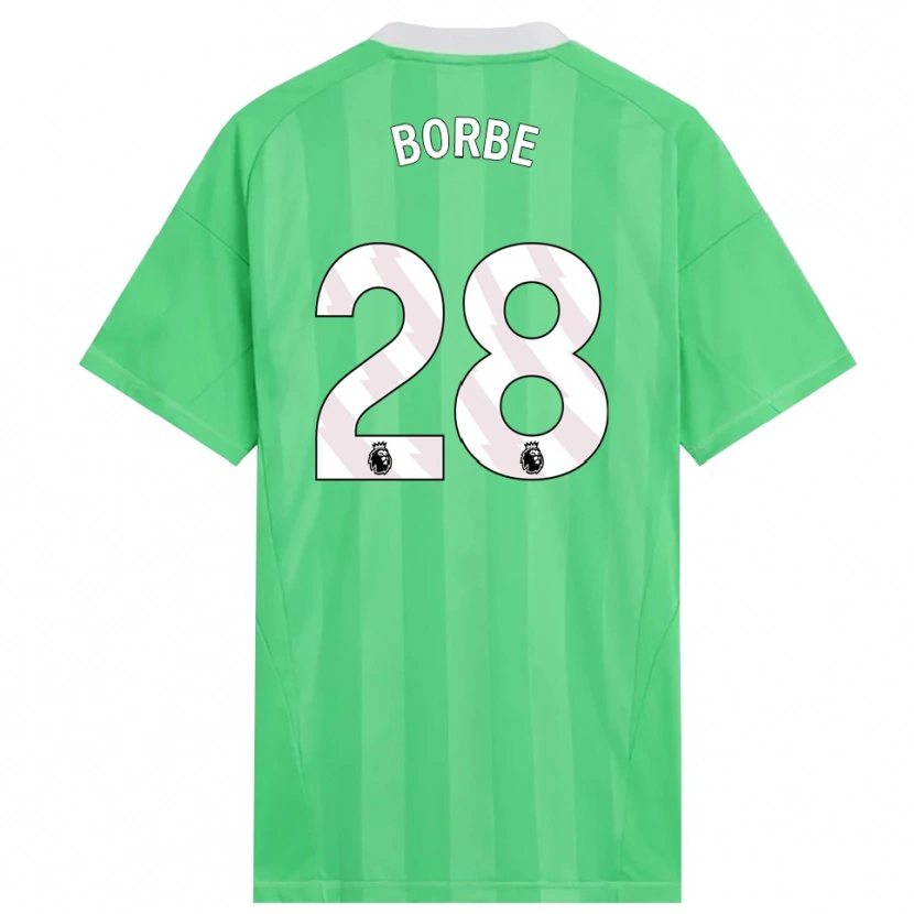 Danxen Heren Anneke Borbe #28 Lichtgroen Wit Keepersshirt 2025/26 T-Shirt België