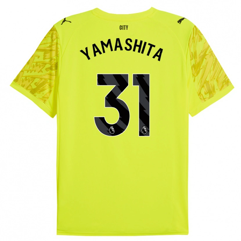 Danxen Heren Ayaka Yamashita #31 Geel Oranje Zwart Keepersshirt 2025/26 T-Shirt België