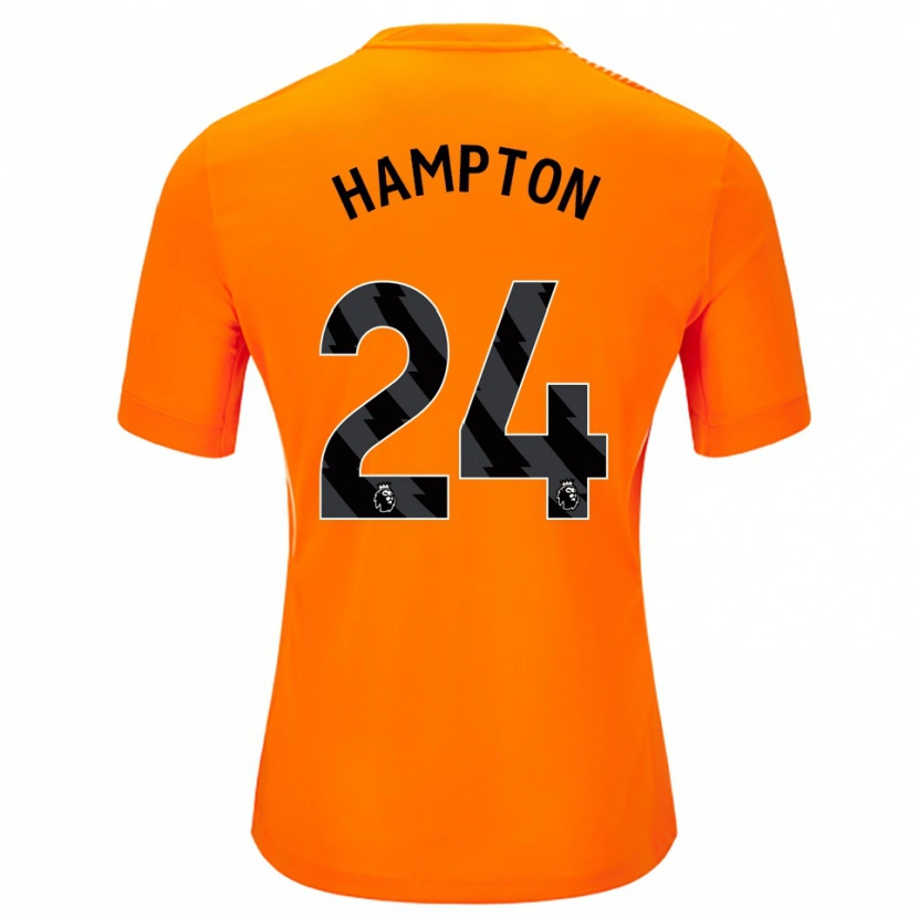 Danxen Heren Hannah Hampton #24 Oranje Zwart Keepersshirt 2025/26 T-Shirt België