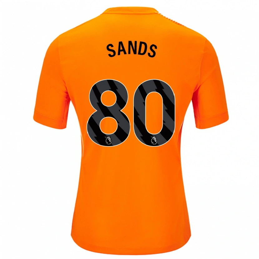 Danxen Heren Hudson Sands #80 Oranje Zwart Keepersshirt 2025/26 T-Shirt België