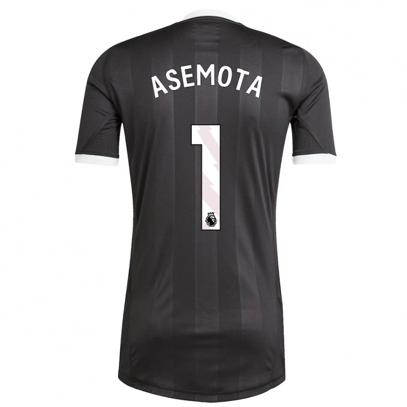 Danxen Heren Owen Asemota #1 Zwart Wit Keepersshirt 2025/26 T-Shirt België
