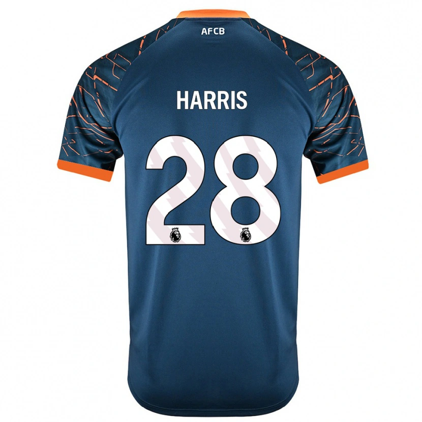 Danxen Heren Charlotte Harris #28 Donker Leisteen Blauw Keepersshirt 2025/26 T-Shirt België